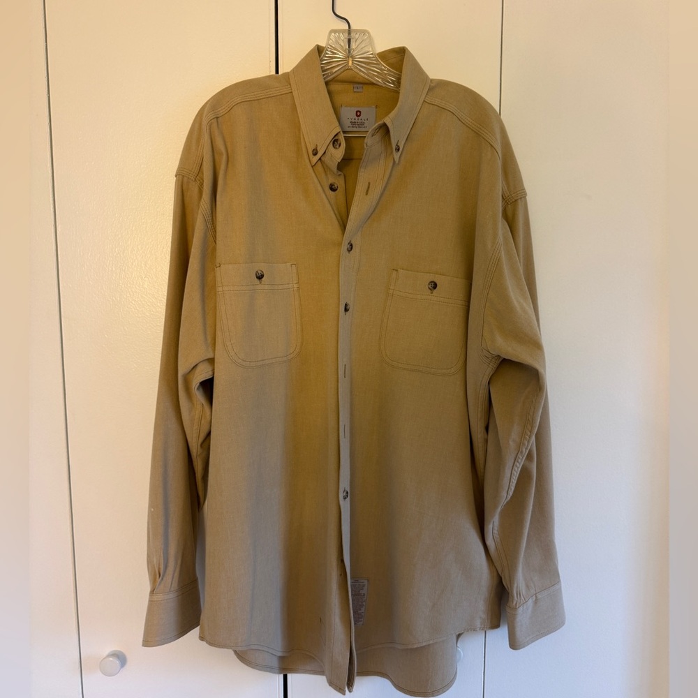 Tyndale Flame-Resistant Work Shirt in EUC